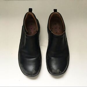 Red Wing black leather slip on shoes 10.5